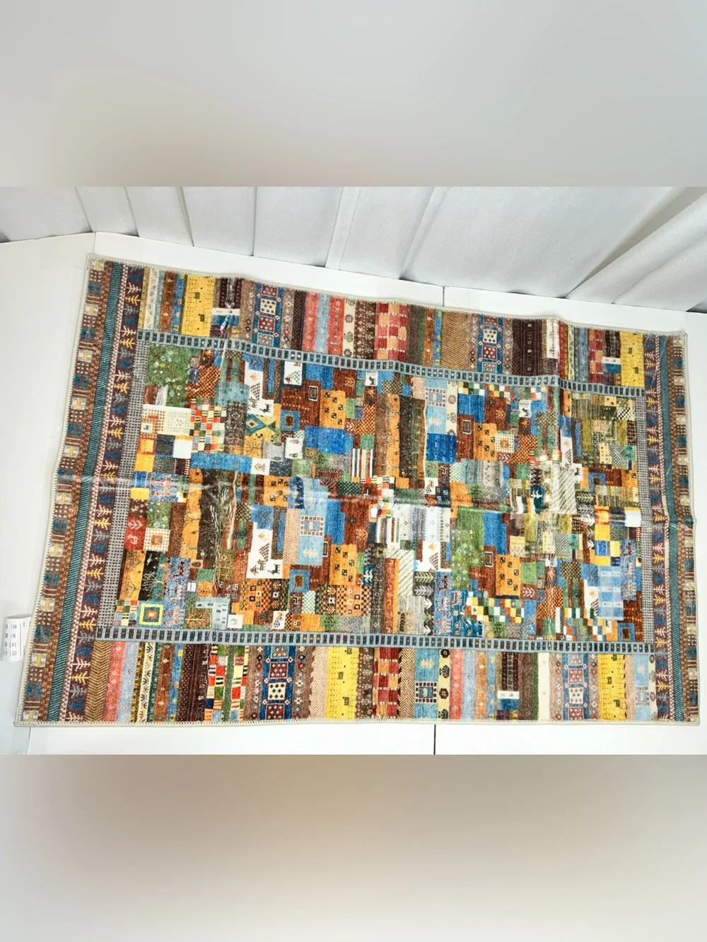 Two-Tanysoo Multicolor Patchwork 2 x 3 washable Rug